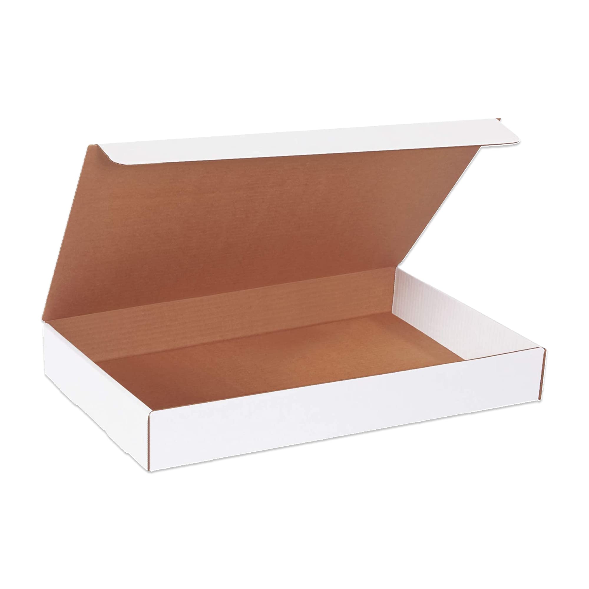 BOX USA Small Shipping Boxes 19x12x2.5 Inches - 50 Pack Corrugated Cardboard Boxes for Shipping, Packing, Moving & Storage | Durable, Foldable, Crush-Proof | Perfect for Ecommerce, Home Office & Warehouse Organization
