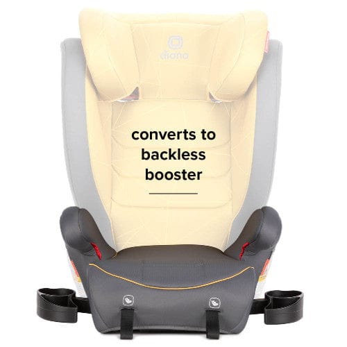 Diono Monterey 2XT Latch Booster Car Seat for Kids - High Back Convertible Safety Car Seat with LATCH System for Toddlers & Big Kids - Perfect for Travel & Everyday Use