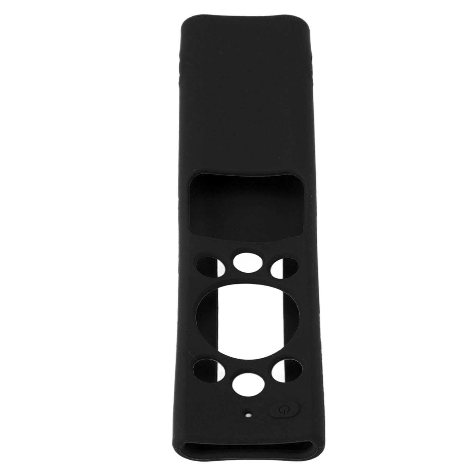 Jeanoko TV Remote Control Cover - Anti-Slip, Washable Soft Protective Case for Universal Remotes (Black) | Perfect for Living Room, Bedroom & Home Theater Use