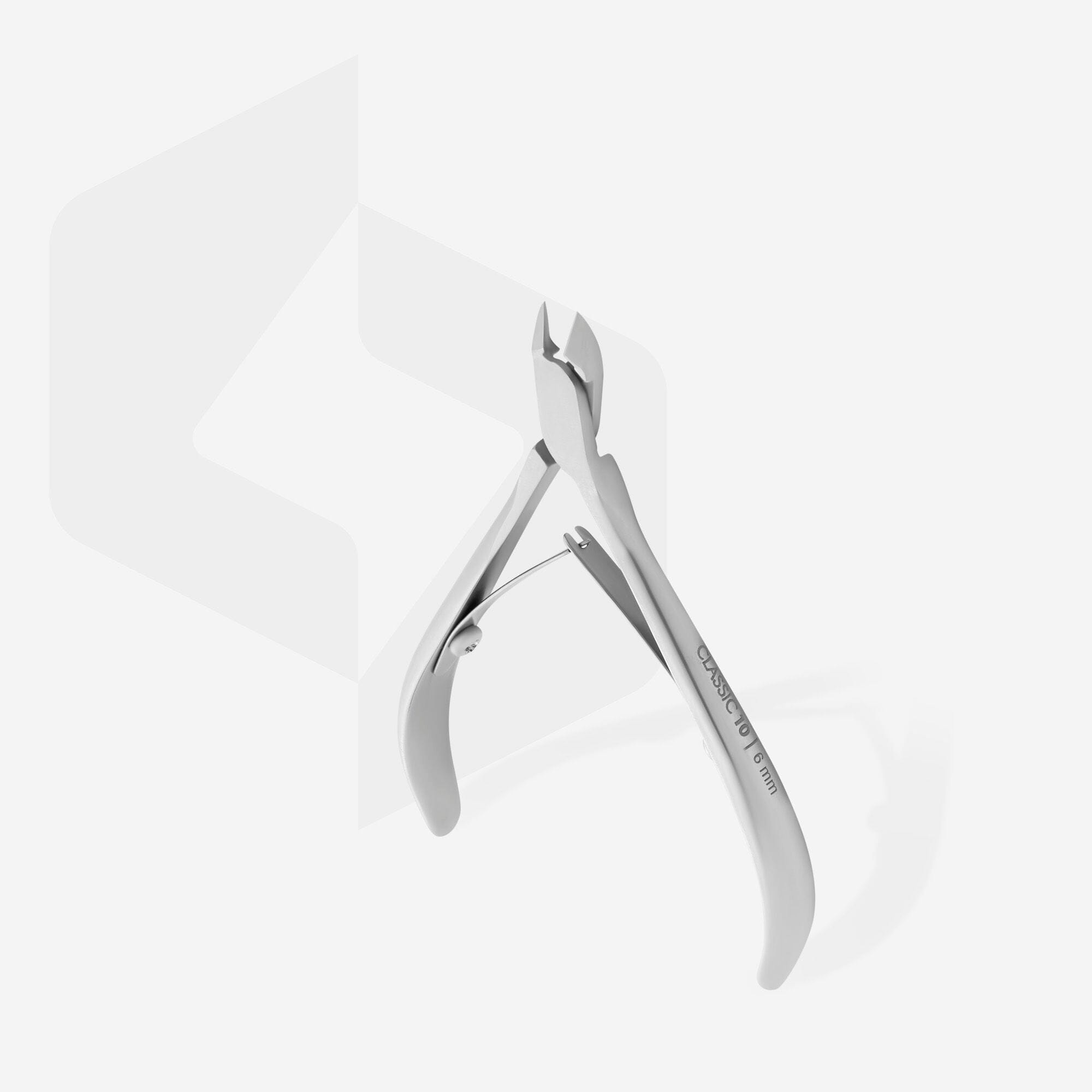 Staleks Classic 10 Cuticle Nippers - 6mm Professional Stainless Steel Nail Clippers for Manicure & Pedicure | Perfect for Salon, Home & Travel Grooming