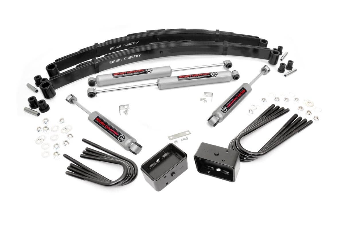 2 Inch Lift Kit for Chevy Suburban & K5 Blazer 4WD (1988-1991) - Heavy Duty RR Blocks Suspension Upgrade - Part# 135 88 9230 | Off-Road Adventure & Truck Customization
