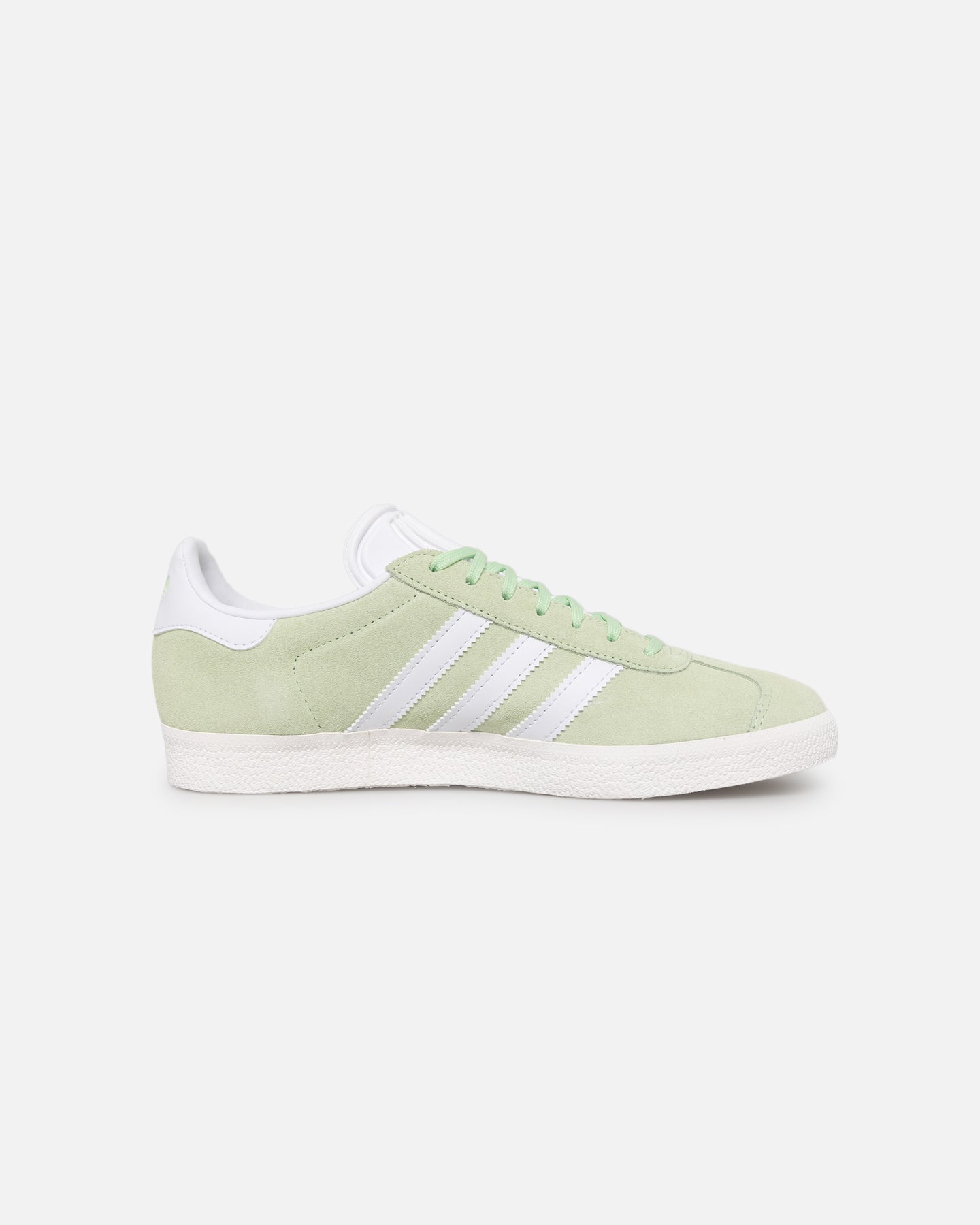 Adidas Women's Gazelle Sneakers - Green & White Retro Running Shoes for Women | Comfortable Casual Walking & Gym Workout Shoes