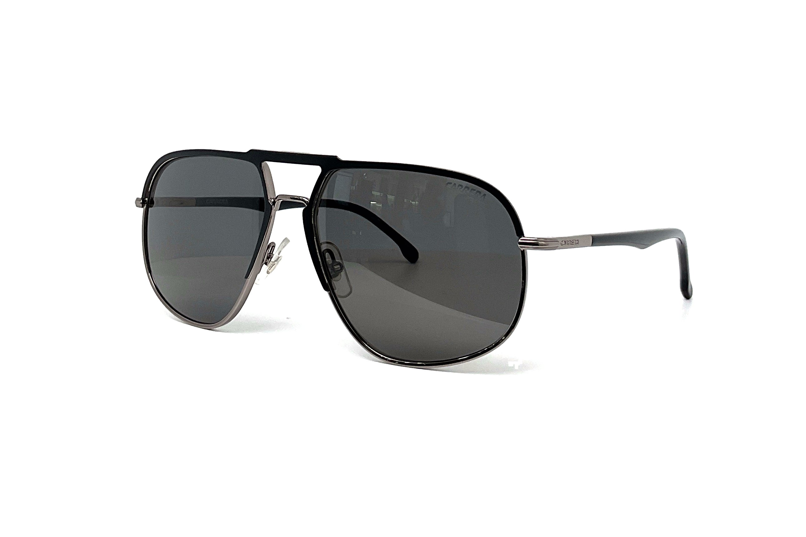 Carrera 318/S Sunglasses Matte Black Dark Ruthenium - Stylish UV Protection for Driving & Outdoor Activities