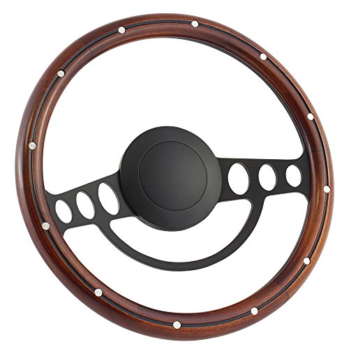 Mahogany Wood with Aluminum Rivets