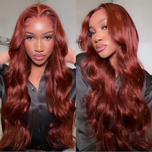 Reddish Brown Body Wave Hair Bundles