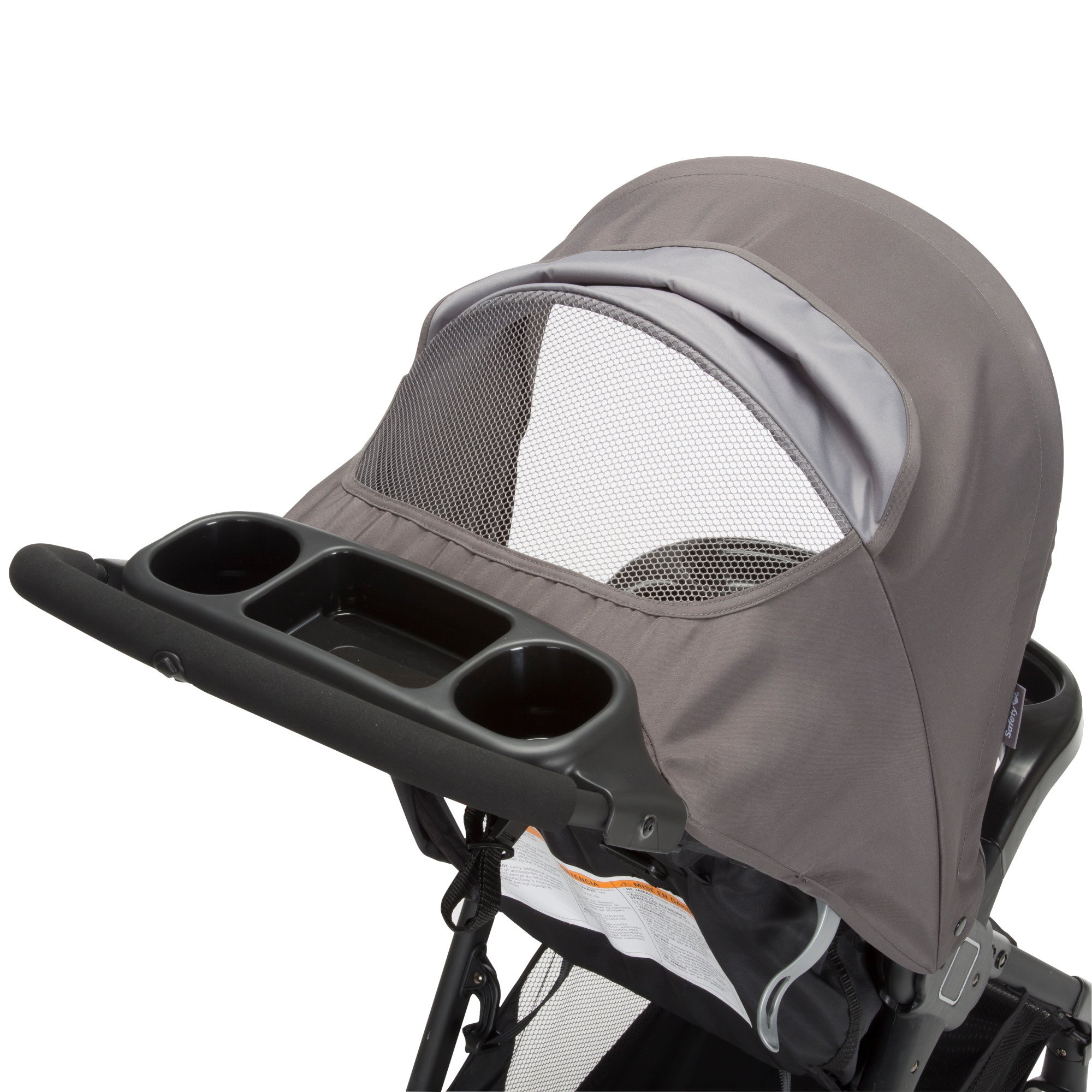 Safety 1st Smooth Ride Travel System - OnBoard™ FLX Infant Car Seat & Stroller Combo in Monument | Lightweight, Easy-Fold Design for Newborns | Perfect for Travel, Shopping & Daily Walks