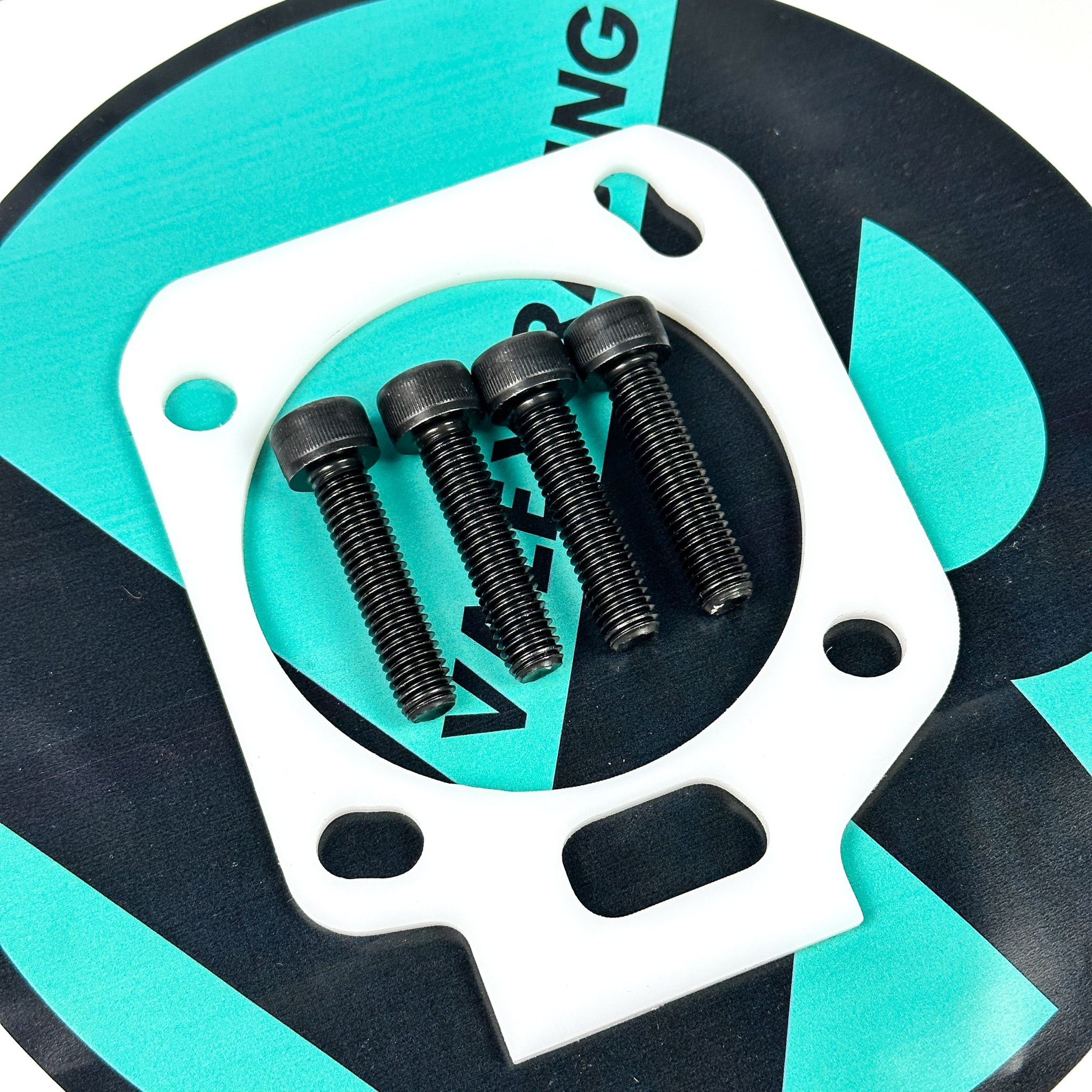 High-Performance 70mm Reusable Dual Pattern Thermal Throttle Body Gasket Kit with Hardware - Compatible with Honda Acura RBC PRB RRC PRC Engines - Perfect for Engine Upgrades & Performance Tuning