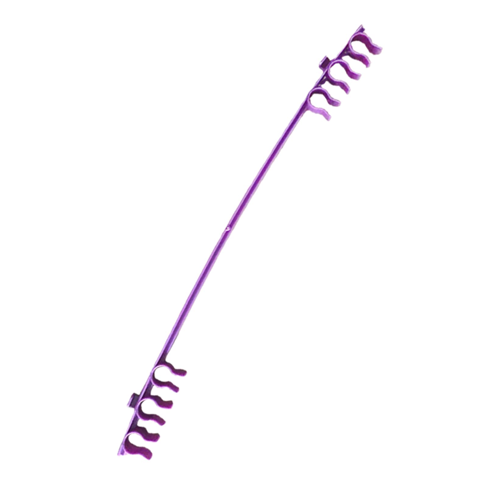 36 Pack Purple Expandable Tomato Cage Stake Arms - 11mm Diameter Garden Plant Support Connectors for Vegetables, Flowers & Vines | Perfect for Backyard Gardening & Greenhouse Plant Training