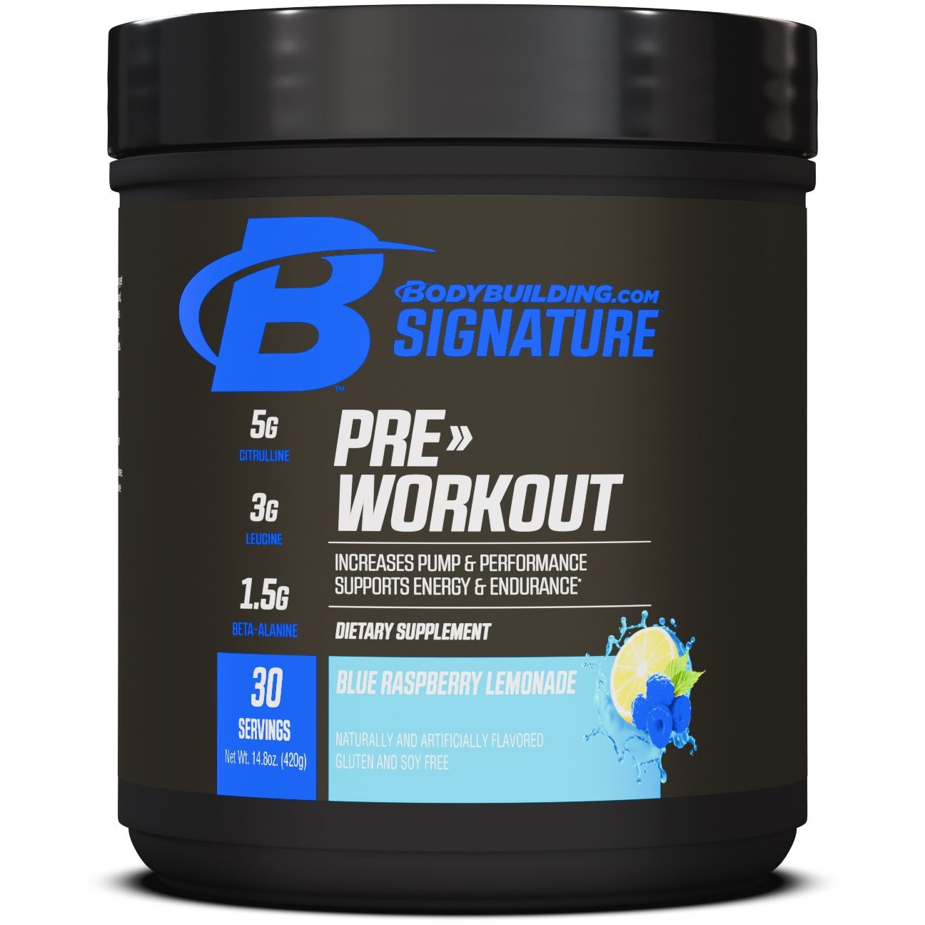 3 Pack Bodybuilding.com Signature Pre Workout Powder - 90 Servings Total for Energy, Focus & Performance - Perfect for Gym, Fitness & Intense Training Sessions