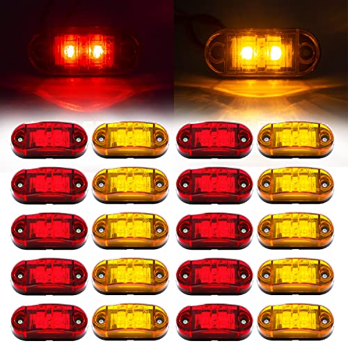 (10 Amber + 10 Red)