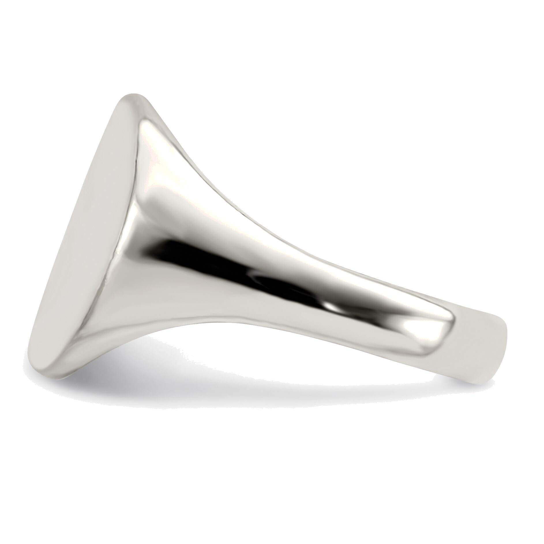 Sterling Silver Signet Ring Size 7 - Bonyak Jewelry for Men & Women