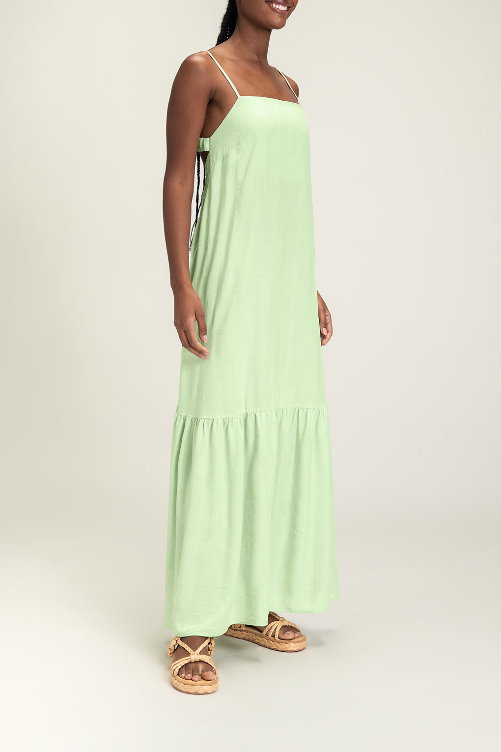 Salt Maxi Dress 454032 - Flowy Long Summer Dress for Women, Beach Cover Up, Boho Chic Style - Perfect for Vacations, Weddings & Casual Outings