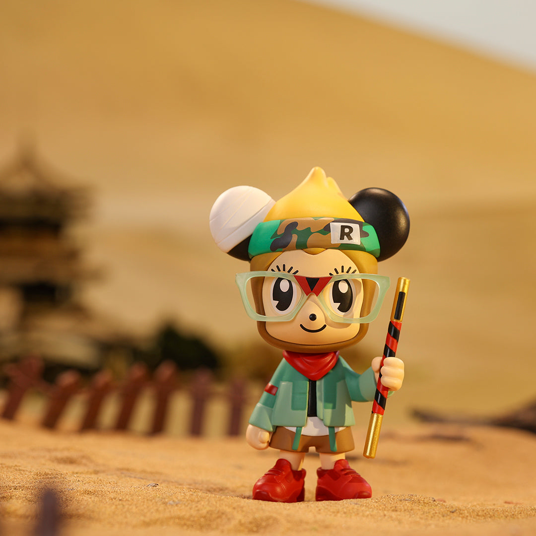 POP MART StayReal Mousy Little Fearless Journey Series Blind Box Collectible Toy - Cute Mouse Character Figure for Display, Gift & Collection | Perfect for Anime Fans, Office Decor & Surprise Gifts