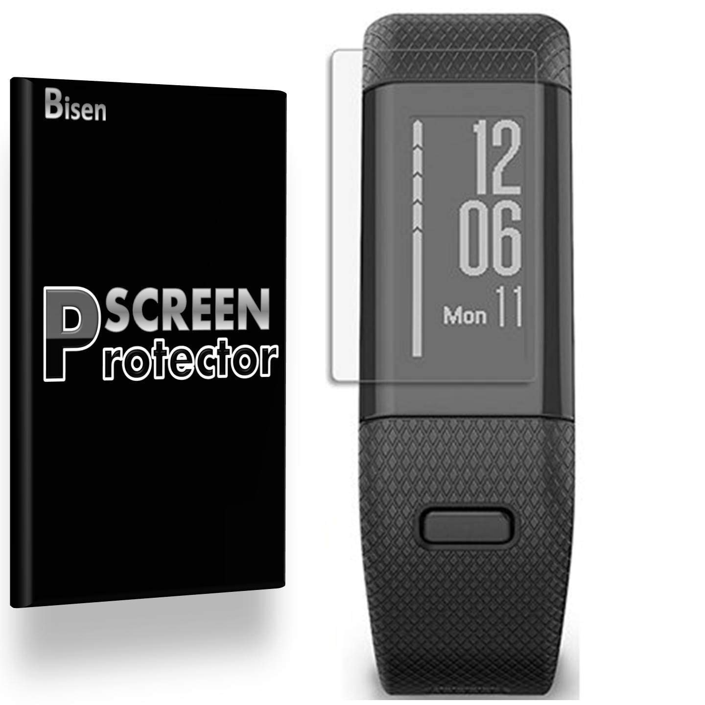 Garmin Vivosmart H+/HR+ Screen Protector 4-Pack - Full Coverage, Anti-Scratch for Workouts & Daily Use