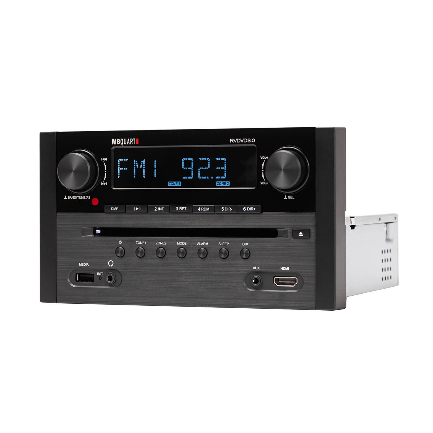 RVDVD3.0 160W Digital Source Unit - High Power Car Audio Receiver with Bluetooth, USB, MP3 Playback - Perfect for Car Stereo Upgrades & Road Trips