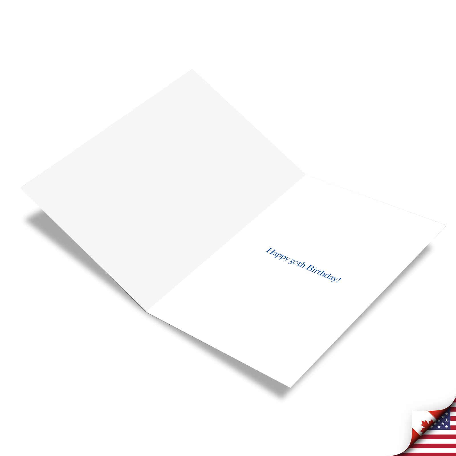 Funny 50th Birthday Card - Milestone 50 Years Celebration Notecard with Envelope | Humorous Birthday Greeting Card for Friends & Family | Perfect for 50th Birthday Parties & Special Occasions