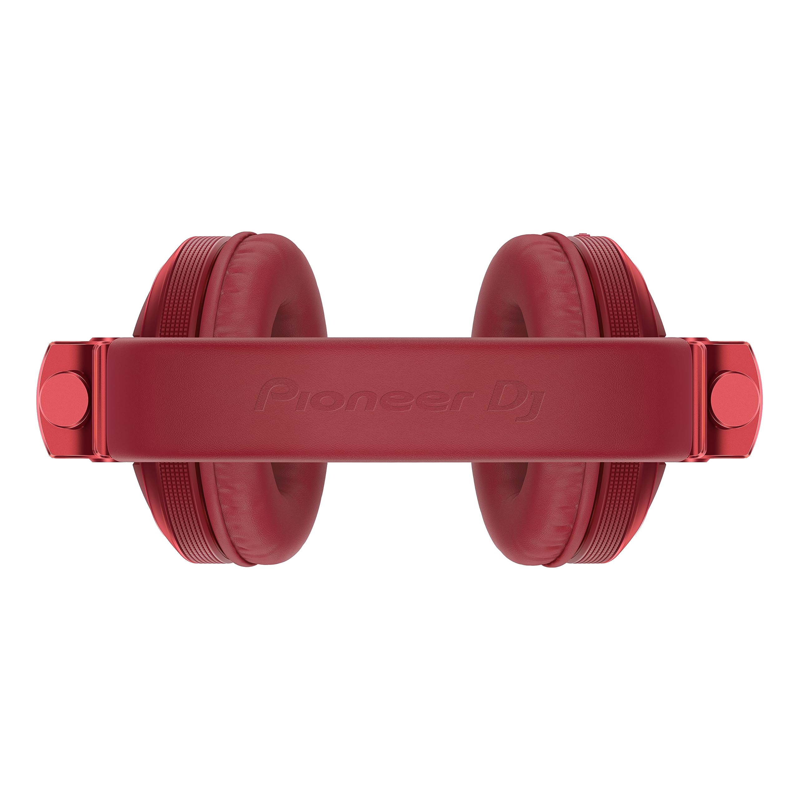 Pioneer DJ Bluetooth Wireless Headphones - Over-Ear Studio Monitor Headset with Hi-Fi Sound, Noise Isolation & Foldable Design (Red) - Perfect for DJing, Music Production & Home Listening