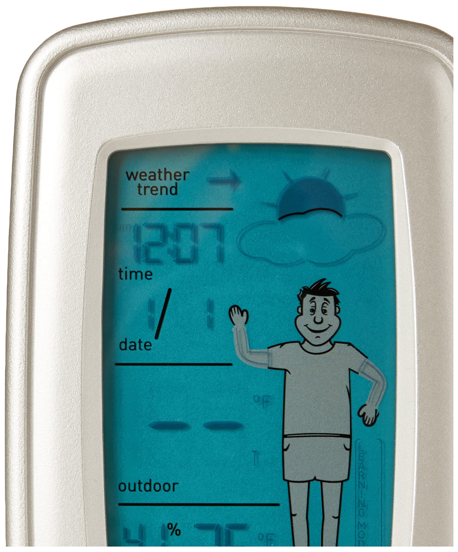 AcuRite 00827 Wireless Weather Forecaster with What-to-Wear Technology - White | Indoor/Outdoor Temperature & Humidity Monitor | Perfect for Home, Office, Travel & Outdoor Activities