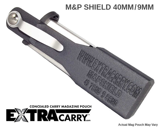 Smith & Wesson M&P Shield 9mm 7-Round Magazine Pouch - Concealed Carry Holster Accessory for Range Training & Everyday Protection