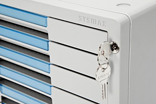 10-Drawer Locking File Cabinet with Key - Secure Storage for Office & Home - Organize Documents, Supplies & Essentials - Perfect for Desks, Closets & Workspaces