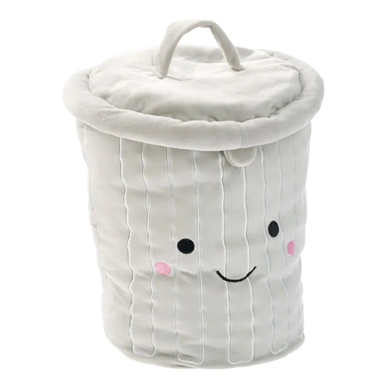 Gary Garbage Novelty Cushion by Hiccups - Funny Trash Can Shaped Pillow for Home Decor, Office Humor & Gag Gifts - Perfect for Living Room, Bedroom or Prank Gifts