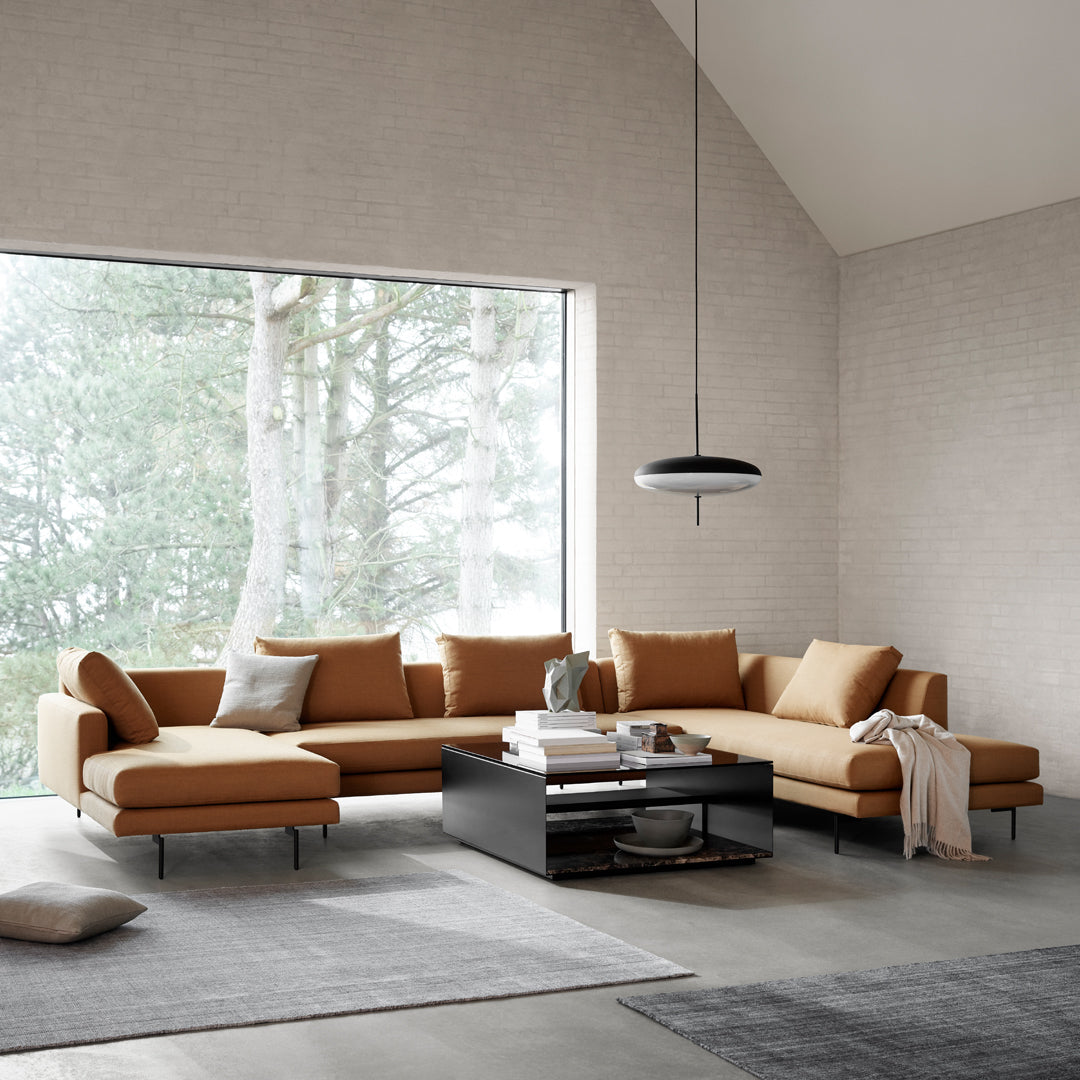 Modular Sofa Edge V2 - Customizable Sectional Couch with 33 & 38 Inch Modules for Living Room, Lounge & Home Theater Seating