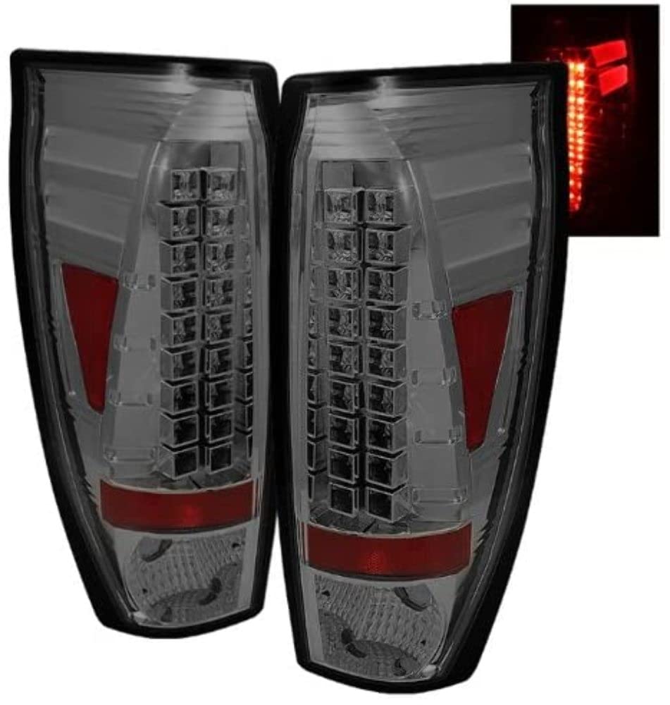 Spyder 5001085 LED Tail Lights for 2002-2006 Chevy Avalanche - Smoked Lens - Enhanced Visibility & Style for Night Driving & Custom Truck Upgrades