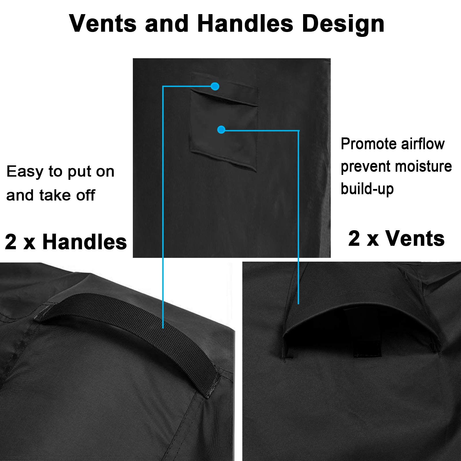 **WOMACO Heavy Duty Waterproof Oval Stock Tank Pool Cover with Air Vent & Handles – All-Weather Protection for 150 Gallon Outdoor Water Tanks, Bath Tubs & Pools – Keep Clean & Durable for Farm, Garden & Backyard Use**