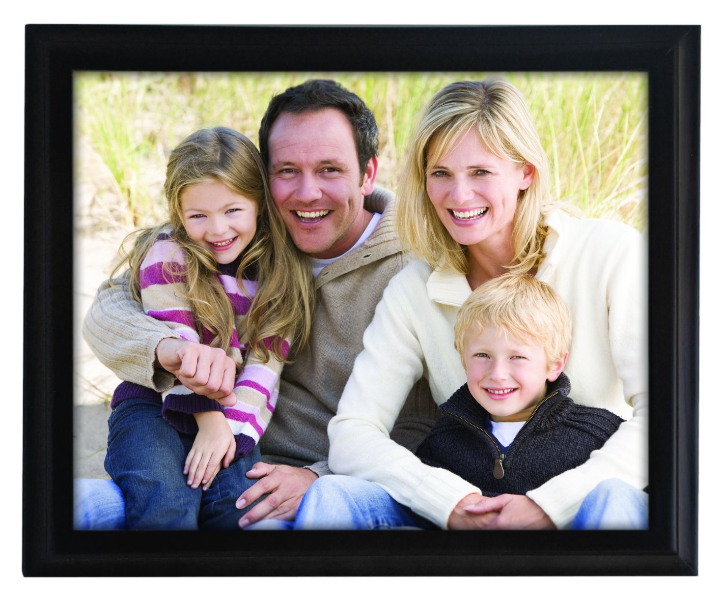 Kieragrace Windsor Wood Picture Frame 8x10 Inches Black - Perfect for Home Decor, Office Display, and Photo Gifts
