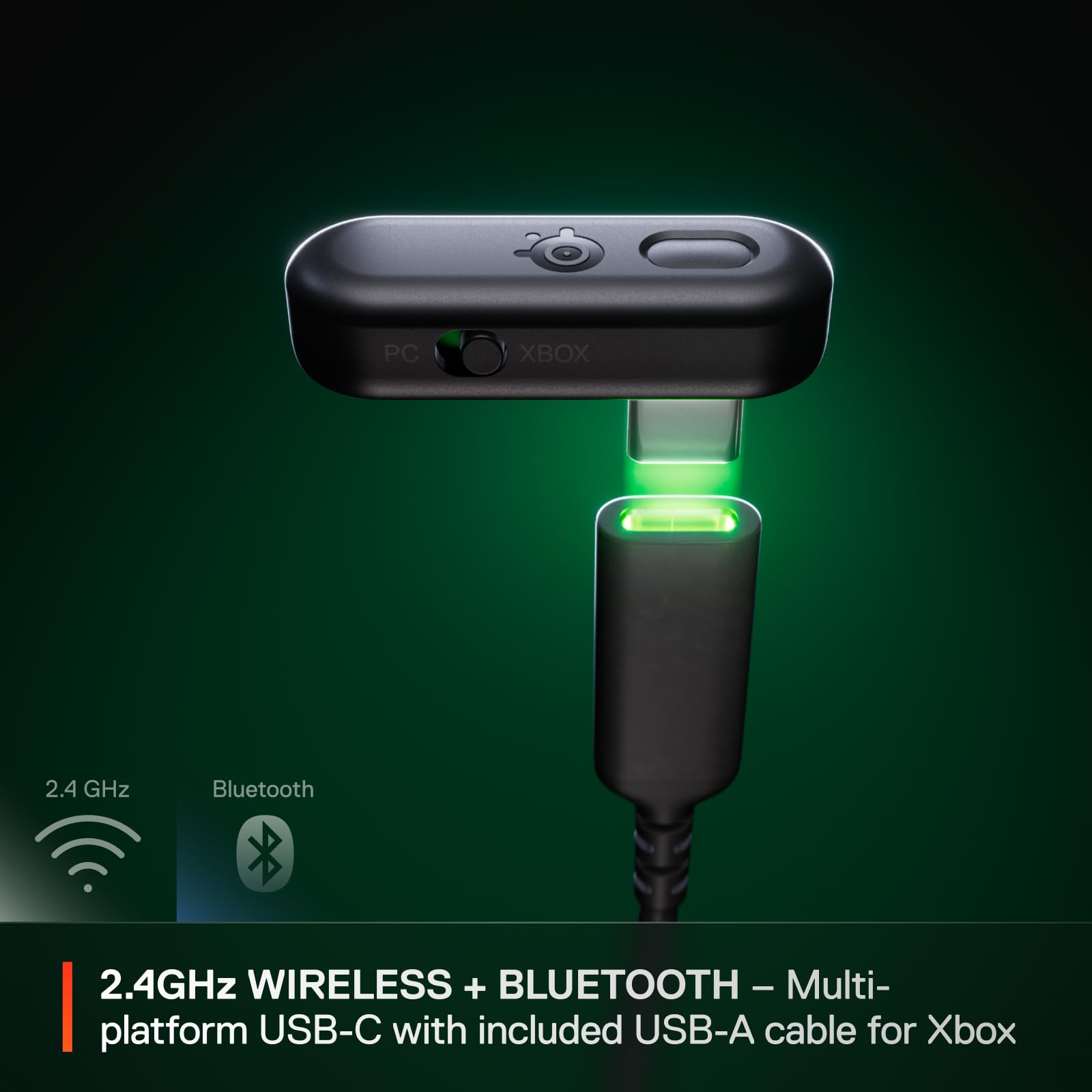 Arctis GameBuds Wireless Gaming Earbuds for Xbox/PC/PS5/Switch/Mobile - Dual Mode 2.4GHz & Bluetooth 5.3 - Active Noise Cancelling - IP55 Water Resistant - 40H Battery with Qi Charging Case - Perfect for Gaming, Workouts & Travel
