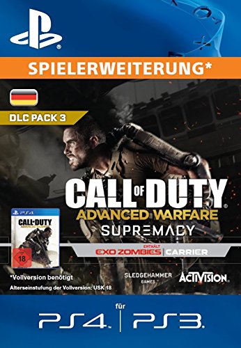 Call of Duty: Advanced Warfare - Supremacy DLC [Add-On Content][PS4 PSN Code - US Account] - Expand Your Warfare Experience with New Maps & Weapons for Multiplayer Battles