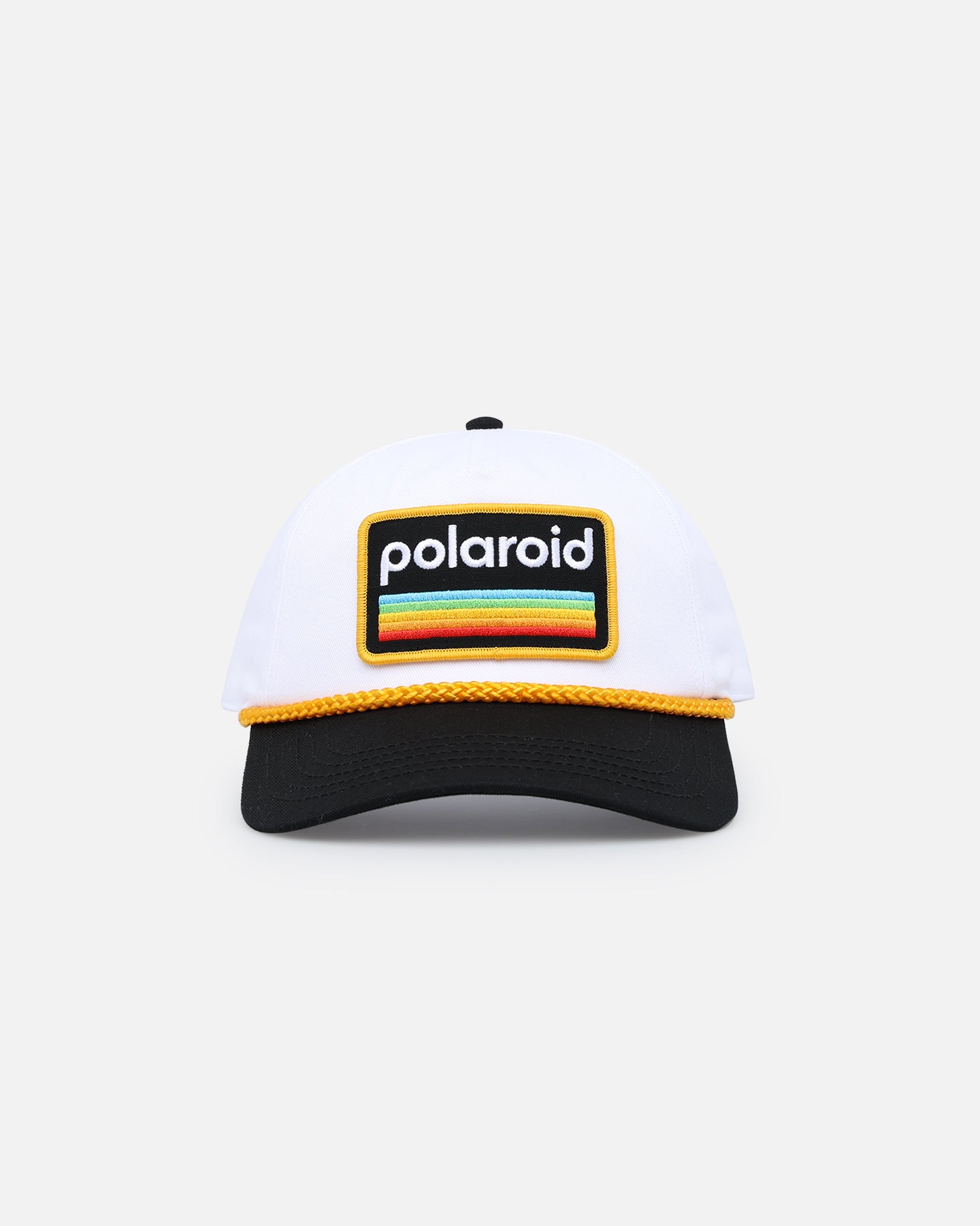American Needle Roscoe Strapback Hat - White & Black Adjustable Baseball Cap for Men & Women - Perfect for Sports, Outdoor Activities & Casual Wear