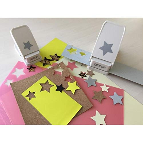 DECOP Strong Craft Punch 1 Inch (25mm) Sakura Cherry Blossom Shape - Perfect for Scrapbooking, Card Making, DIY Paper Crafts, and Spring-Themed Decorations