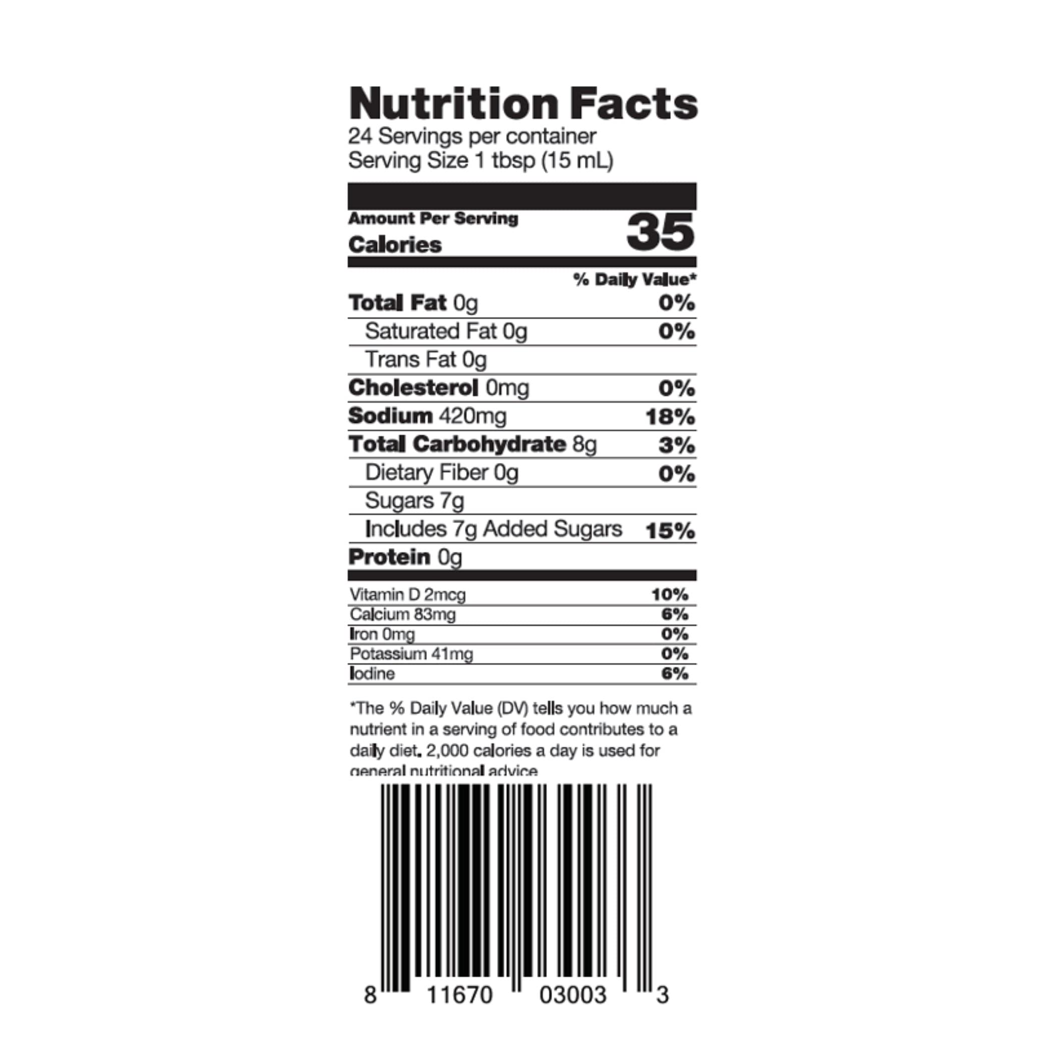 Ocean's Halo Organic Teriyaki Sauce - Soy-Free, Gluten-Free, Vegan (8oz) - Perfect for Stir Fry, Marinades & Asian-Inspired Dishes