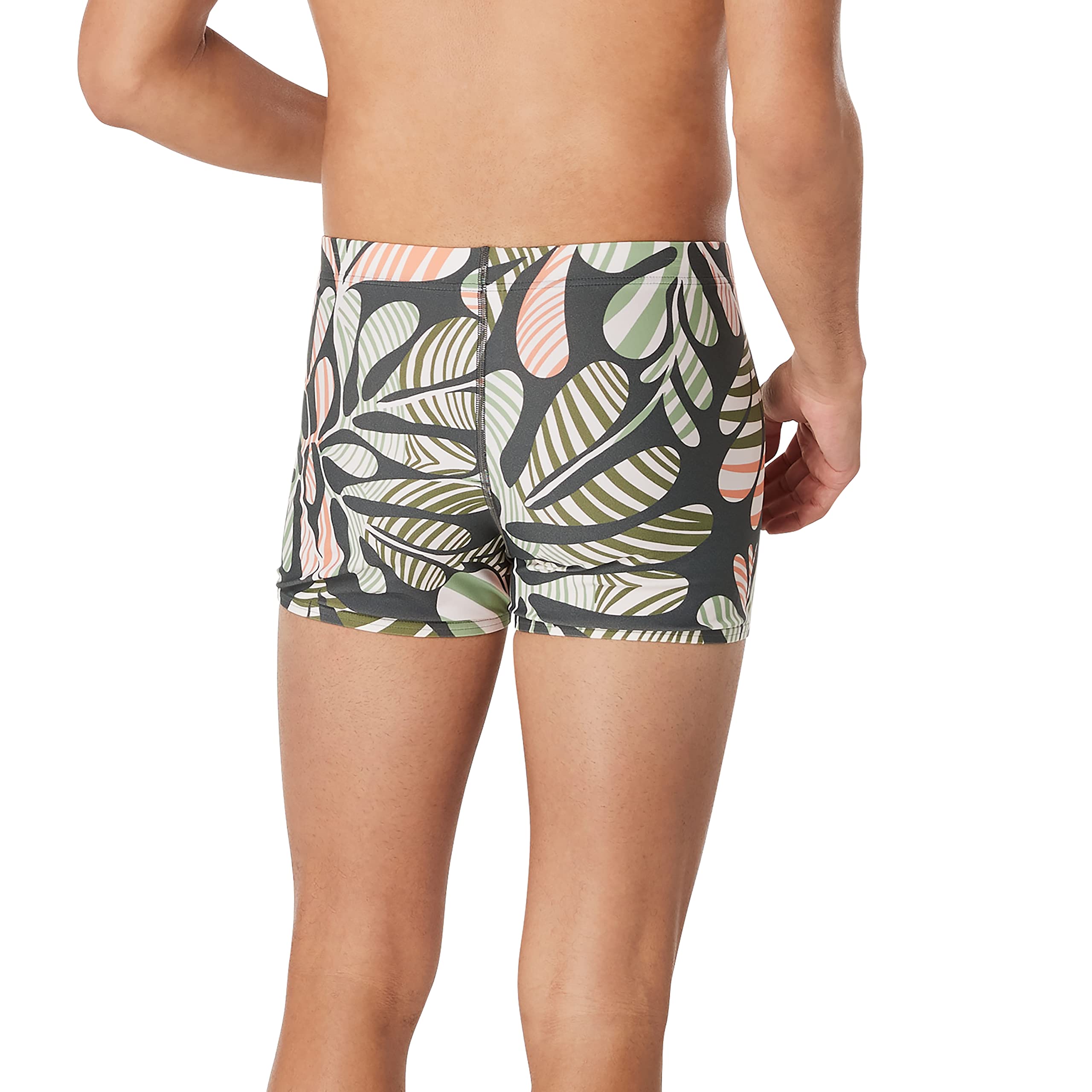 Speedo Women's Eco Flex Beachstar Square Leg Swimsuit - High-Performance Swimwear for Beach, Pool & Water Sports