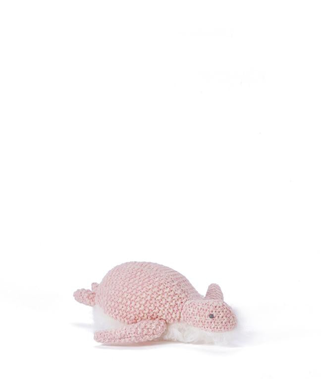Toby Turtle Baby Rattle Toy - Soft Pink Teether for Infants & Toddlers - Perfect for Soothing Gums & Sensory Play