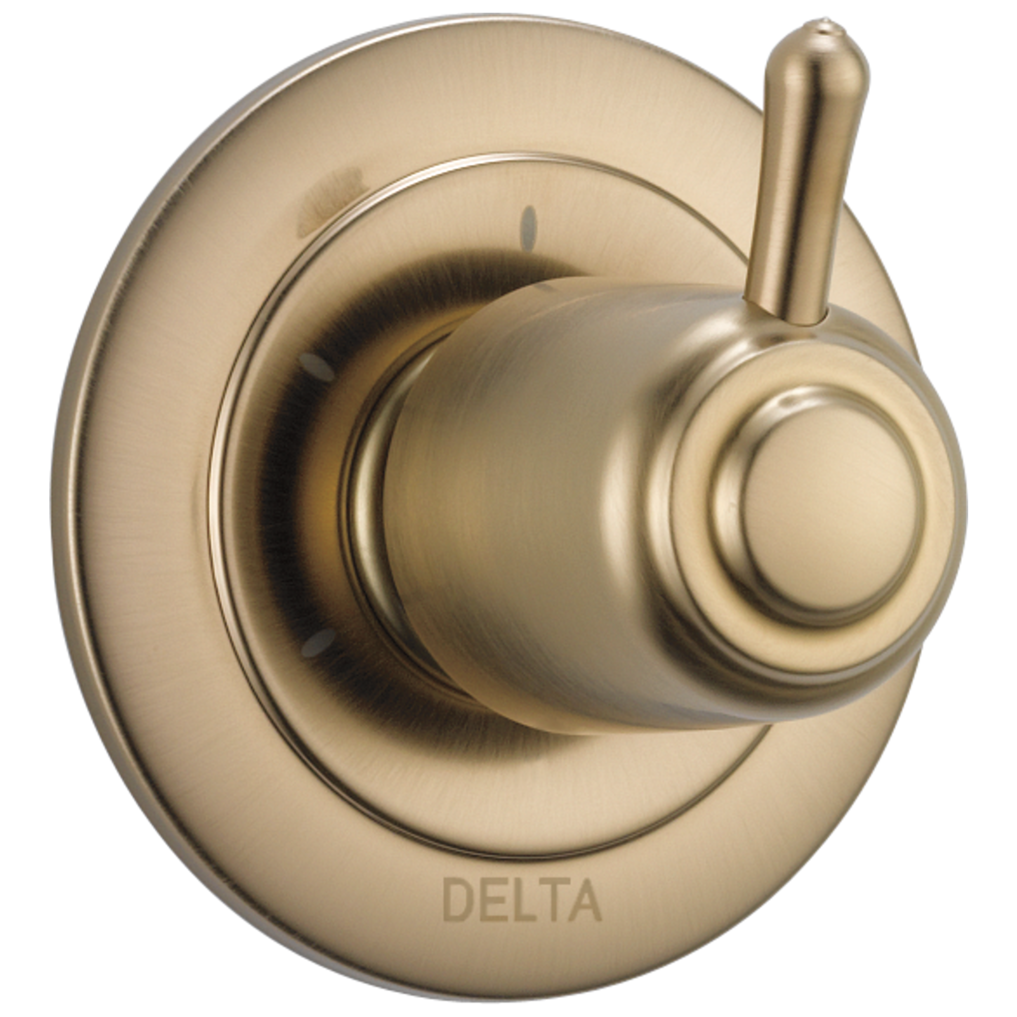Delta T11800 3-Setting Diverter Trim in Champagne Bronze - Perfect for Bathroom Shower Faucet and Tub Spout Installation