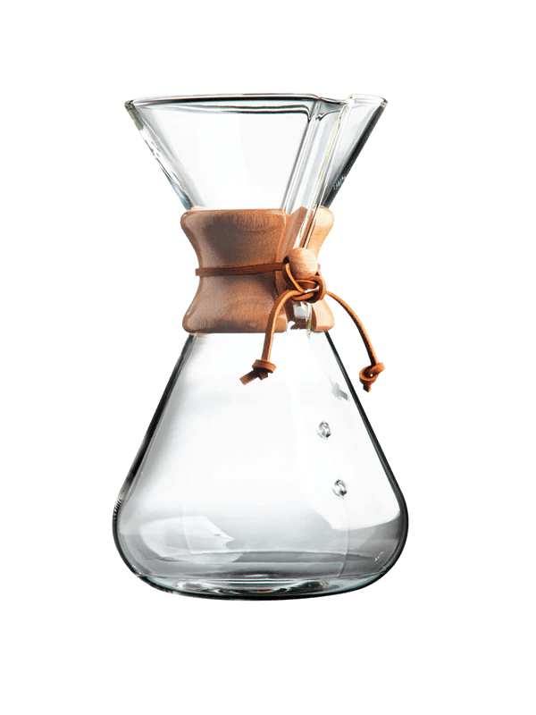 CHEMEX® 13-Cup Handblown Glass Coffee Maker - Perfect for Home Brewing, Office Use & Large Gatherings