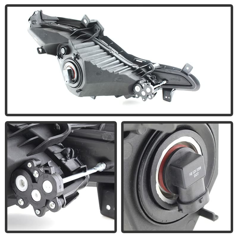 Spyder Auto 5080462 LED Fog Lights - High Performance, Durable & Waterproof for Trucks, SUVs & Off-Road Vehicles | Perfect for Night Driving, Foggy Conditions & Adventure Trips
