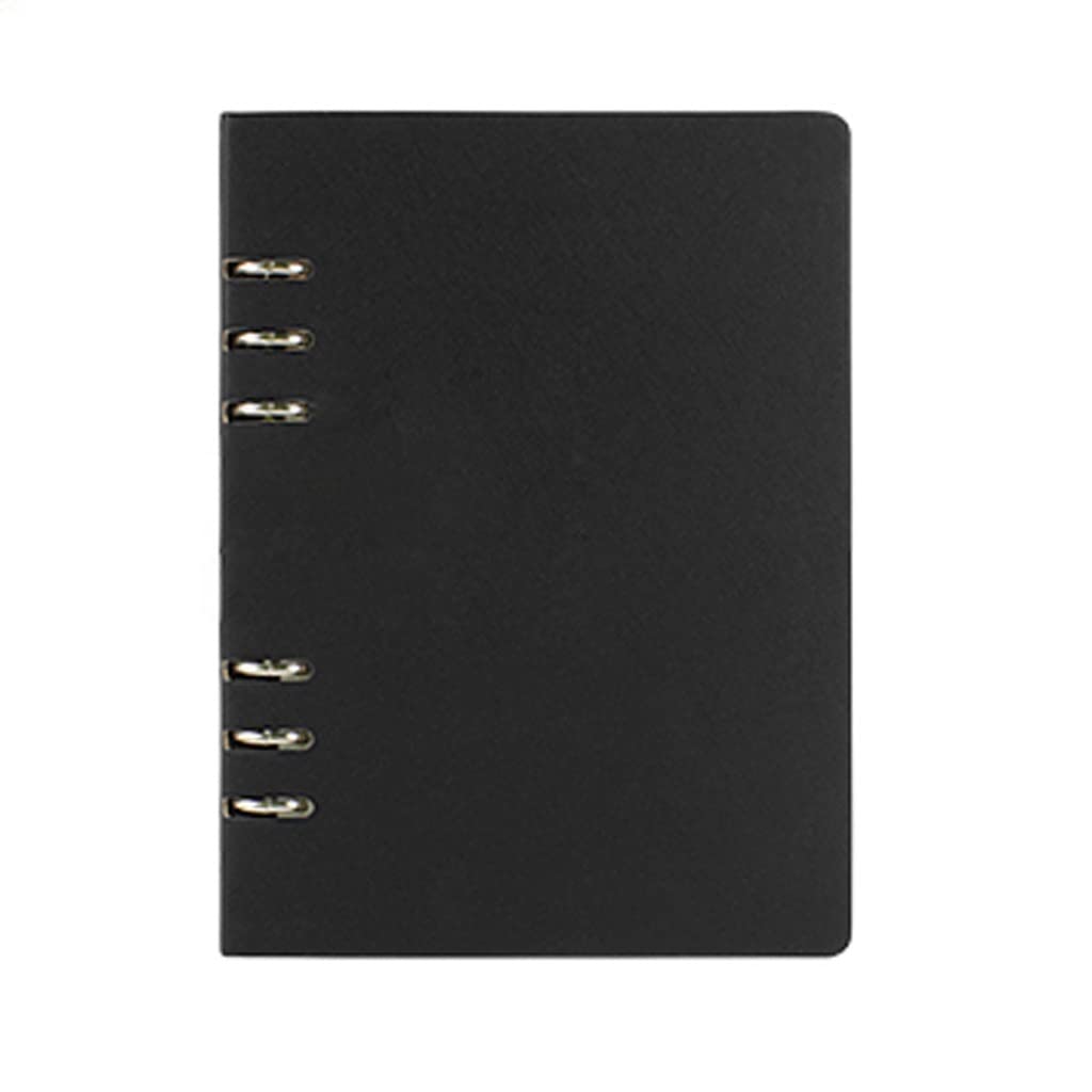 Premium Faux Leather Spiral Notebook - A4 A5 A6 B5 Sizes, Hard Cover Planner for Office & Business, Notepad Binder Journal (Color C, A6 Size 183x126mm) - Perfect for Meetings, School, Work & Daily Planning