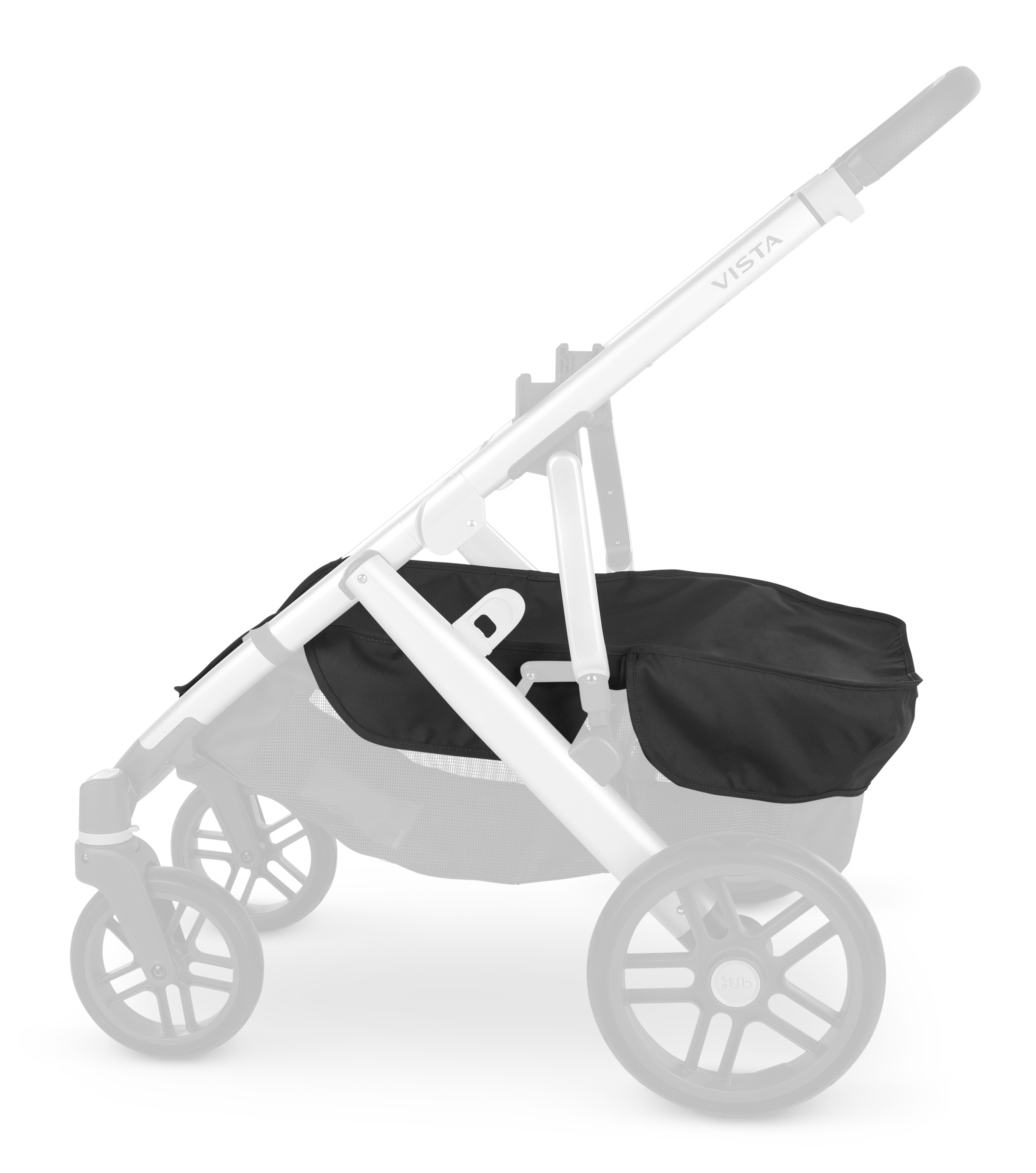 UPPAbaby Vista V3 Stroller Basket Cover - Waterproof & Durable Storage Organizer for Baby Essentials | Perfect for Shopping, Travel & Daily Outings