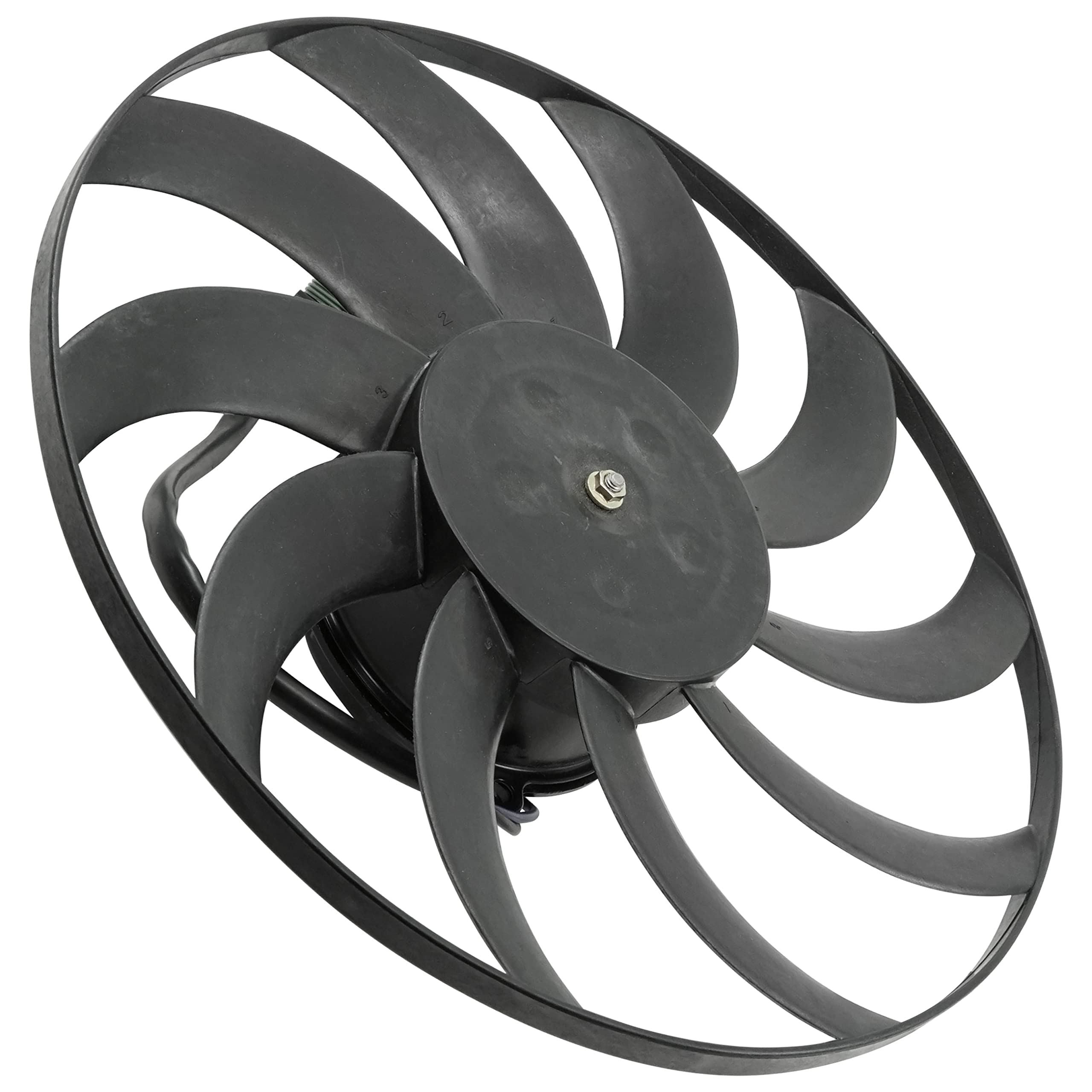 Caltric Radiator Cooling Fan Motor Replacement for Polaris 2412447 2413207 - Perfect for ATV, UTV & Off-Road Vehicle Cooling Systems