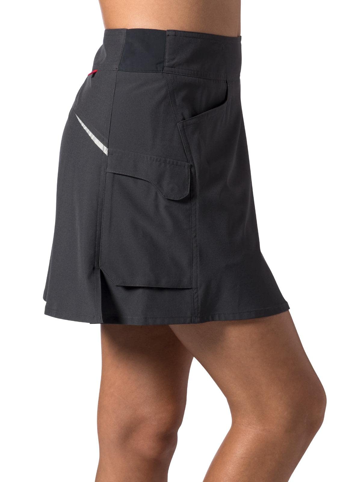 Terry Metro Solo Bike Skirt for Women - Cycling Wrap Skirt with Pockets - Active Athletic Running Golf Tennis Skirt - Perfect for Outdoor Sports & Casual Wear