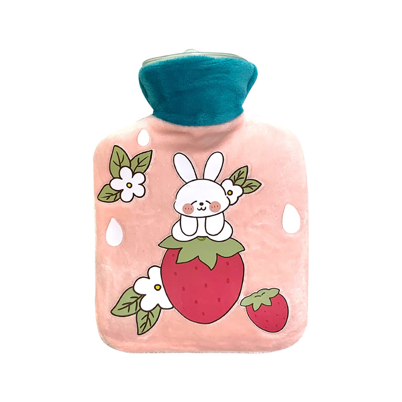 **Ampopt 1000ml Explosion-Proof Hot Water Bottle - Portable Hand Warmer for Winter, Travel, and Home Use - PVC Refillable & Leak-Proof**