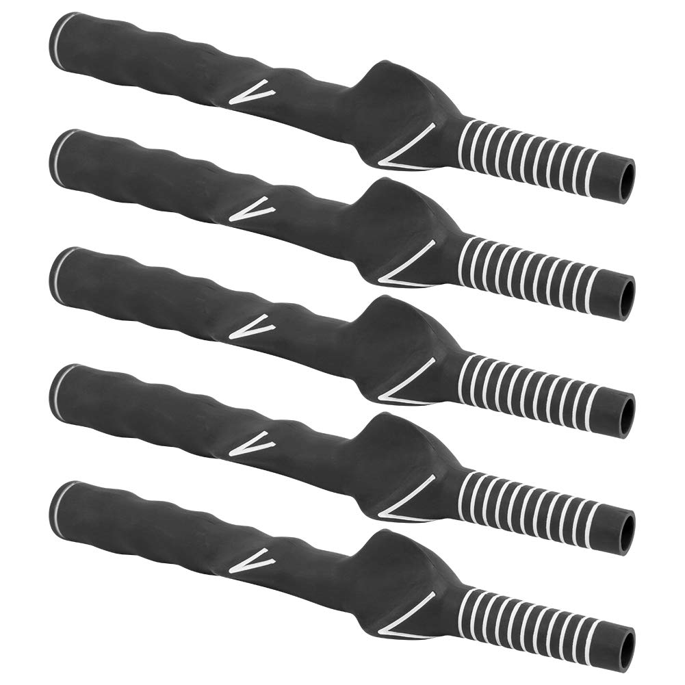 Diydeg Golf Grip Trainer - Rubber Golf Swing Correction Aid for Beginners | Improve Golf Swing Technique | Perfect for Driving Range & Home Practice