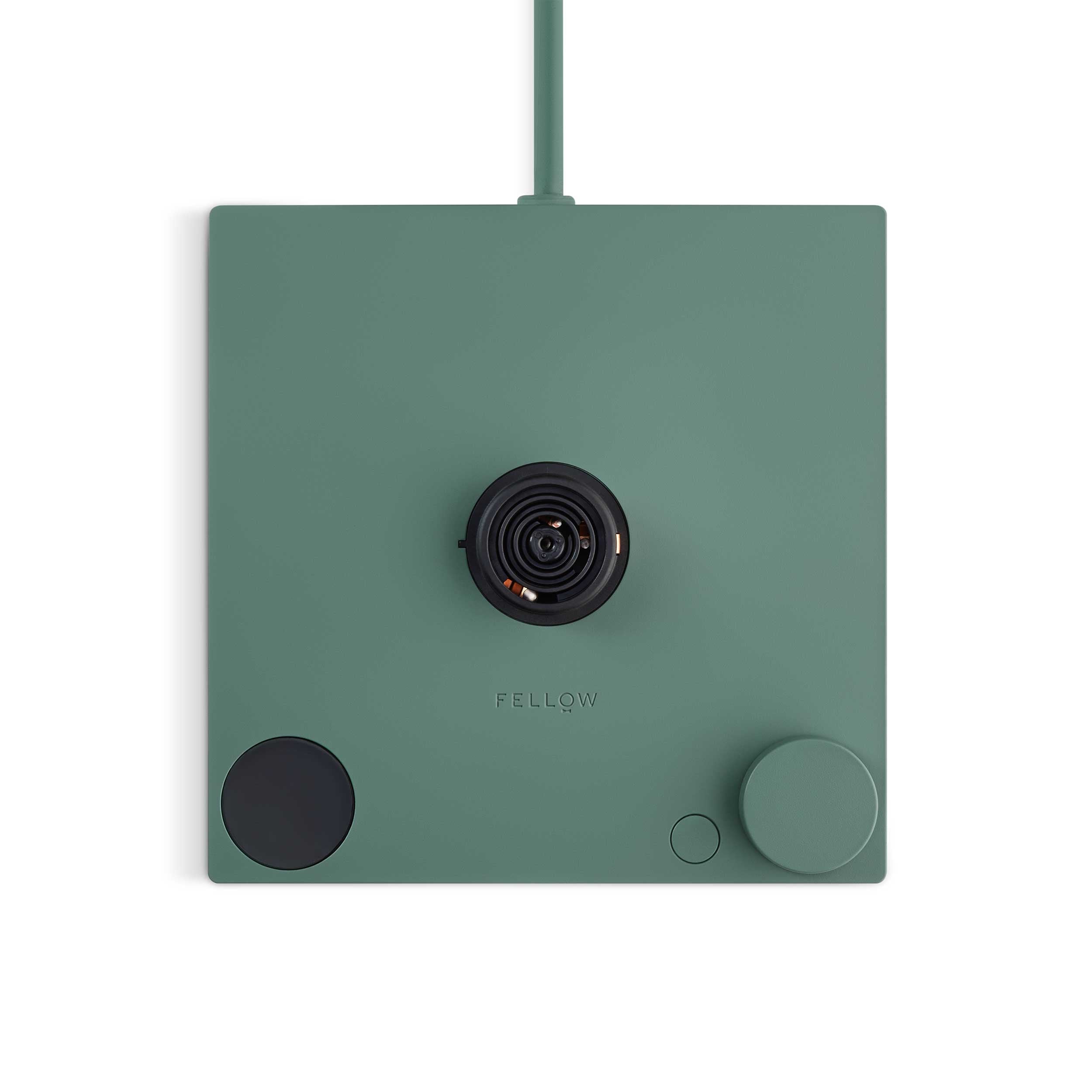 Fellow Stagg EKG Pro Electric Gooseneck Kettle - Precision Pouring, Fast Heating, Smoke Green with Maple Wood Handle - Perfect for Coffee, Tea & Pour Over Brewing at Home or Office