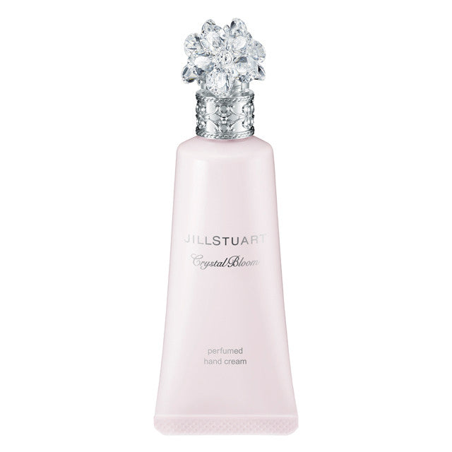 JILL STUART Crystal Bloom Perfumed Hand Cream - Moisturizing & Fragrant Hand Lotion for Dry Skin Care - Perfect for Office, Travel & Daily Use