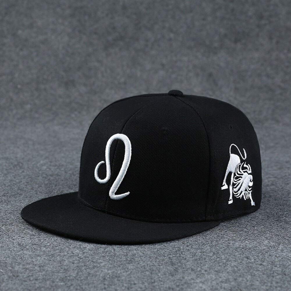 Men's & Women's Zodiac Constellation Baseball Cap - 12 Snapback Hats for Aries, Taurus, Gemini & More | Perfect for Casual Wear, Sports & Fashion Accessories