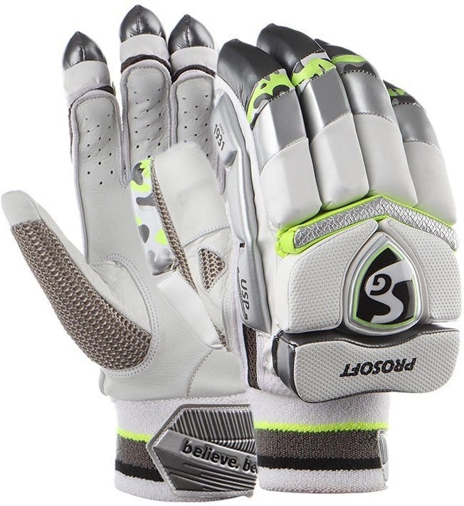 SG Prosoft Batting Gloves - Premium Baseball & Softball Hitting Gloves for Men & Women - Perfect for Training, Games & Practice Sessions