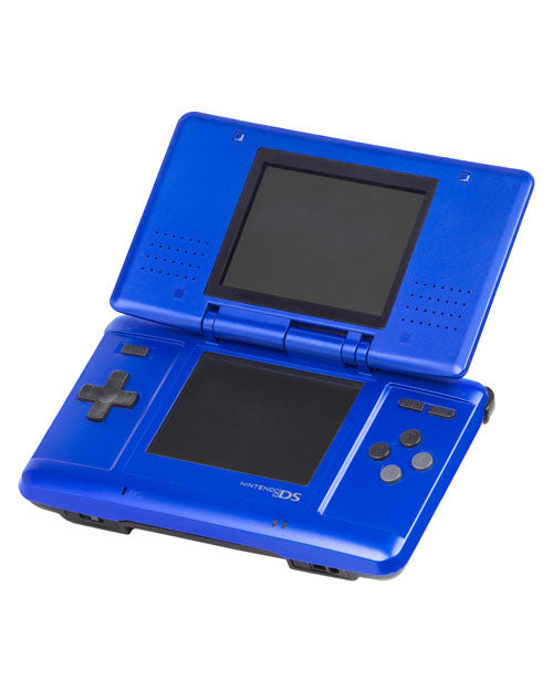 Original Nintendo DS Electric Blue Handheld Gaming Console - Portable Gaming for Kids & Adults, Perfect for Travel & Home Entertainment